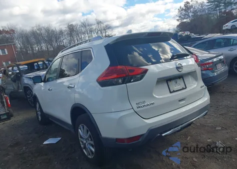 2017 Nissan Rogue Sv из США, поврежденный, VIN KNMAT2MV8HP533441